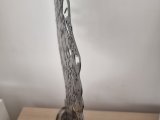 Metal sculpture Iron 2 mm thick, 60 cm high × 38 cm wide.